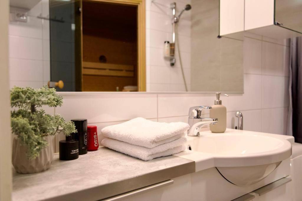 1Br Suite - King Size Bed - Wi-Fi - Gym & Sauna ロヴァニエミ エクステリア 写真